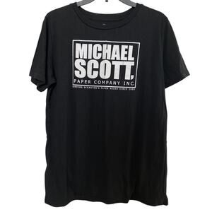 The Office Michael Scott Paper Company Inc. Short Sleeve Tee X-Large